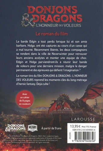 Donjons & Dragons - L'honneur des voleurs. Le roman du film