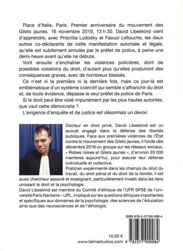 Un Préfet de police hors-la-loi ?. Le cas emblématique du premier anniversaire des Gilets jaunes