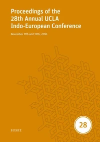 Proceedings of the 28th Annual UCLA Indo-European Conference