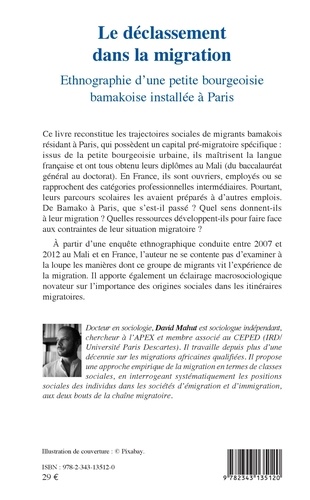 Le déclassement dans la migration. Ethnographie d'une petite bourgeoisie bamakoise installée à Paris