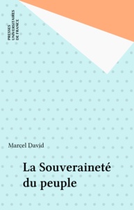 David Marcel - La souveraineté du peuple.