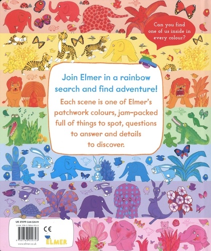Elmer Search and Find Colours