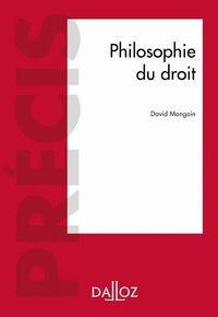 David Mongoin - Philosophie du droit.