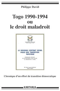 Togo 1990-1994 ou le droit maladroit
