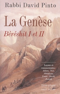 David Pinto - La Genèse coffret 2 volumes : Béréshit I et II.