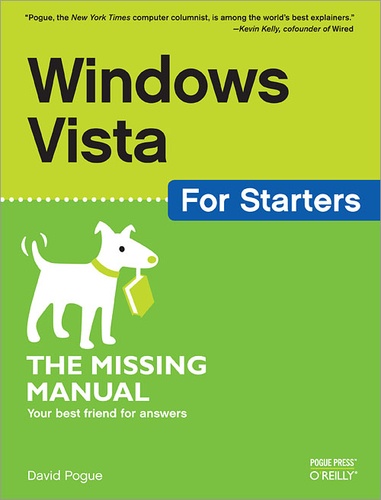 David Pogue - Windows Vista for Starters: The Missing Manual - The Missing Manual.