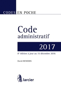 David Renders - Code administratif.