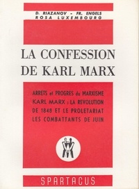 David Riazanov - La confession de Karl Marx.