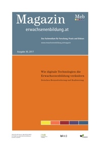 David Röthler et Sandra Schön - Wie digitale Technologien die Erwachsenenbildung verändern - Zwischen Herausforderung und Realisierung.