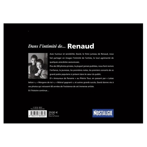 Dans l'intimité de... Renaud