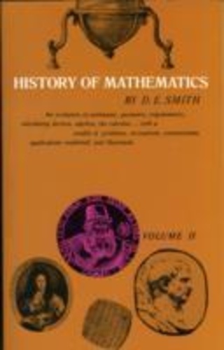 David Smith - History of mathematics v 2: special topics of elementary mathematics.