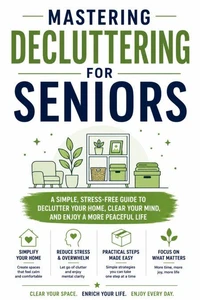 Mastering Decluttering for Seniors: A Simple, Stress-Free Guide to Declutter Your Home, Clear Your Mind, and Enjoy a More Peaceful Life