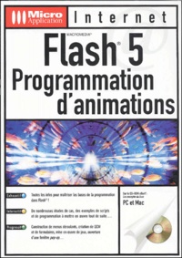 Artinborgo.it Flash 5. Programmation d'animations, Avec CD-ROM Image