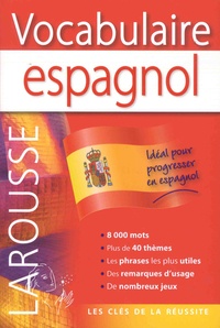 Livres téléchargeant ipad Vocabulaire espagnol en francais RTF 9782035957252 par David Tarradas Agea