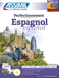 David Tarradas - Espagnol Perfectionnement B2-C1 - SuperPack avec 1 livre, 1 téléchargement audio. 4 CD audio
