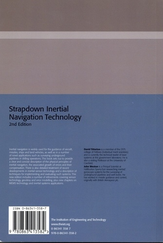 Strapdown Inertial Navigation Technology 2nd edition