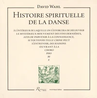 Histoire spirituelle de la danse