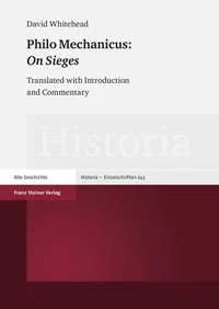 Philo Mechanicus: "On Sieges"