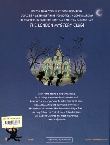 London Mystery Club  A Werewolf in Hyde park