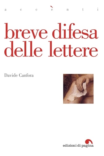 Davide Canfora - Breve difesa delle lettere.