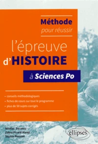 Méthode pour réussir l'épreuve d'histoire à Sciences Po