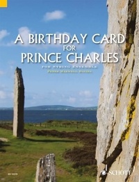 Davies sir peter Maxwell - A Birthday Card for Prince Charles - (Une carte d'anniversaire pour le prince Charles). op. 298. string ensemble (string quintet). Partition et parties..