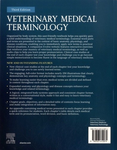 Veterinary Medical Terminology 3rd edition