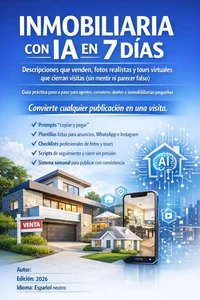 Inmobiliaria con inteligencia artificial en 7 días