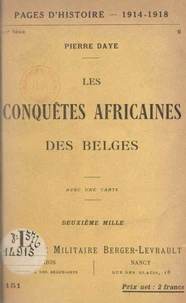 Les conquêtes africaines des Belges