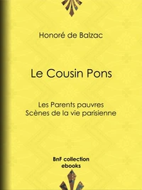 Le Cousin Pons