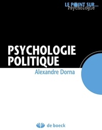  De Boeck - La psychologie politique.