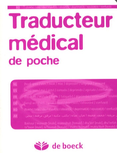  De Boeck - Traducteur médical de poche.