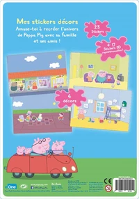 Peppa Pig, mes stickers décors