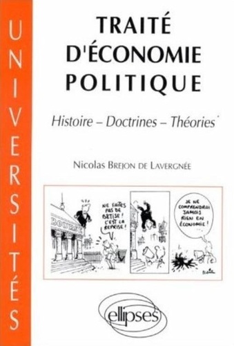 de Brejon - Traité d'économie politique - Histoire, doctrines, théories.