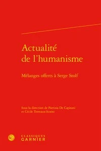 Actualité de l'humanisme