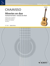 De chamisso olivier Mayran - Edition Schott  : Fantasia for Duet - 6 Pieces. 2 guitars. Partition d'exécution..