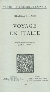 Voyage en Italie