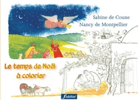Le temps de Noël à colorier