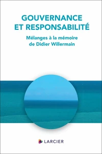 Gouvernance et responsabilité