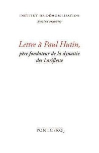 De démobilisation (section ren Institut - Lettre à Paul Hutin.