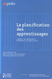 La planification des apprentissages