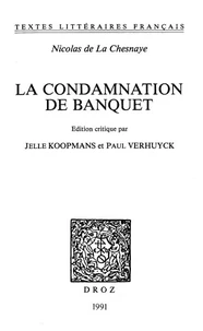 La Condamnation de banquet