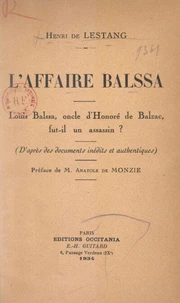 L'affaire Balssa