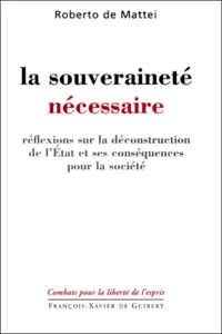 La souveraineté nécessaire.