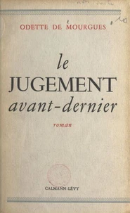 Le jugement avant-dernier