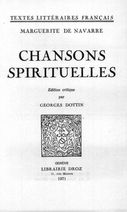 De navarr Marguerite - Chansons spirituelles.