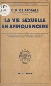 La vie sexuelle en Afrique noire
