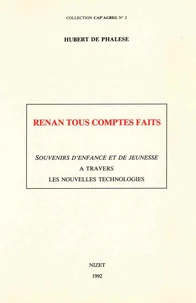 Renan tous comptes faits