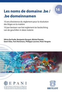 Les noms de domaine .be