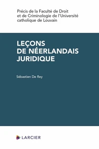 Leçons de néerlandais juridique